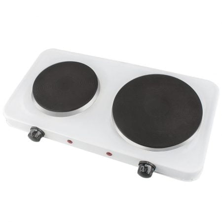 Hornillo eléctrico dos fuegos
