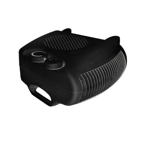 CALEFACTOR HORIZONTAL O VERTICAL 1000/2000W NEGRO KÜKEN